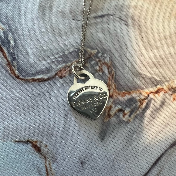 Original Tiffany Heart Pendant - Picture 1 of 4